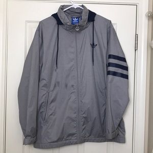 Adidas men’s rain coat jacket barely used